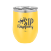 Sip Happens - Laser Engraved Stainless Steel Drinkware - 1348 -