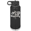 Sip Happens - Laser Engraved Stainless Steel Drinkware - 1348 -