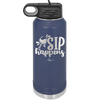 Sip Happens - Laser Engraved Stainless Steel Drinkware - 1348 -