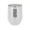 Eff You See Kay Why Oh You 2 - Laser Engraved Stainless Steel Drinkware - 1352 -