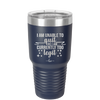 I Am Unable to Quit As I Am Currently Too Legit 1 - Laser Engraved Stainless Steel Drinkware - 1361 -