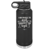 I Am Unable to Quit As I Am Currently Too Legit 1 - Laser Engraved Stainless Steel Drinkware - 1361 -