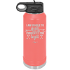 I Am Unable to Quit As I Am Currently Too Legit 1 - Laser Engraved Stainless Steel Drinkware - 1361 -