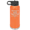 I Am Unable to Quit As I Am Currently Too Legit 1 - Laser Engraved Stainless Steel Drinkware - 1361 -