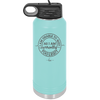 I Am Unable to Quit As I Am Currently Too Legit 2 - Laser Engraved Stainless Steel Drinkware - 1362 -