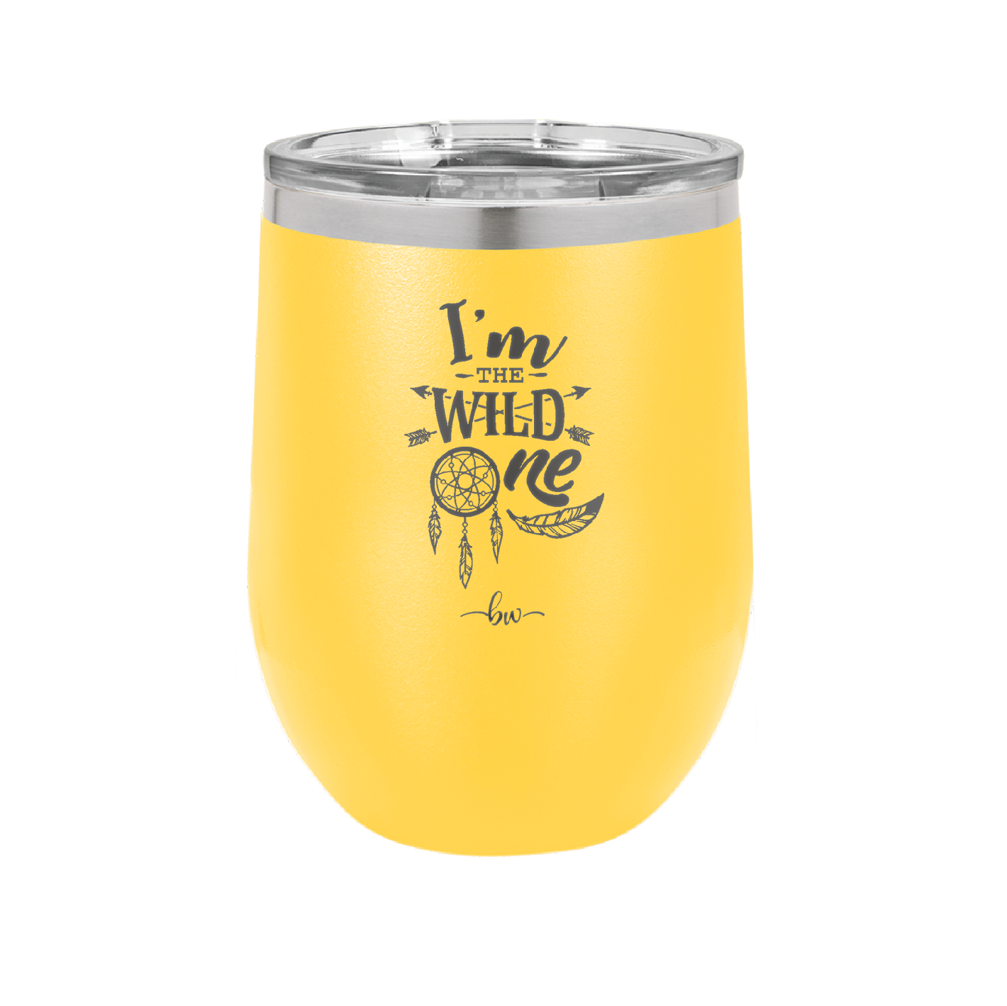 I'm the Wild One - Laser Engraved Stainless Steel Drinkware - 1365 -