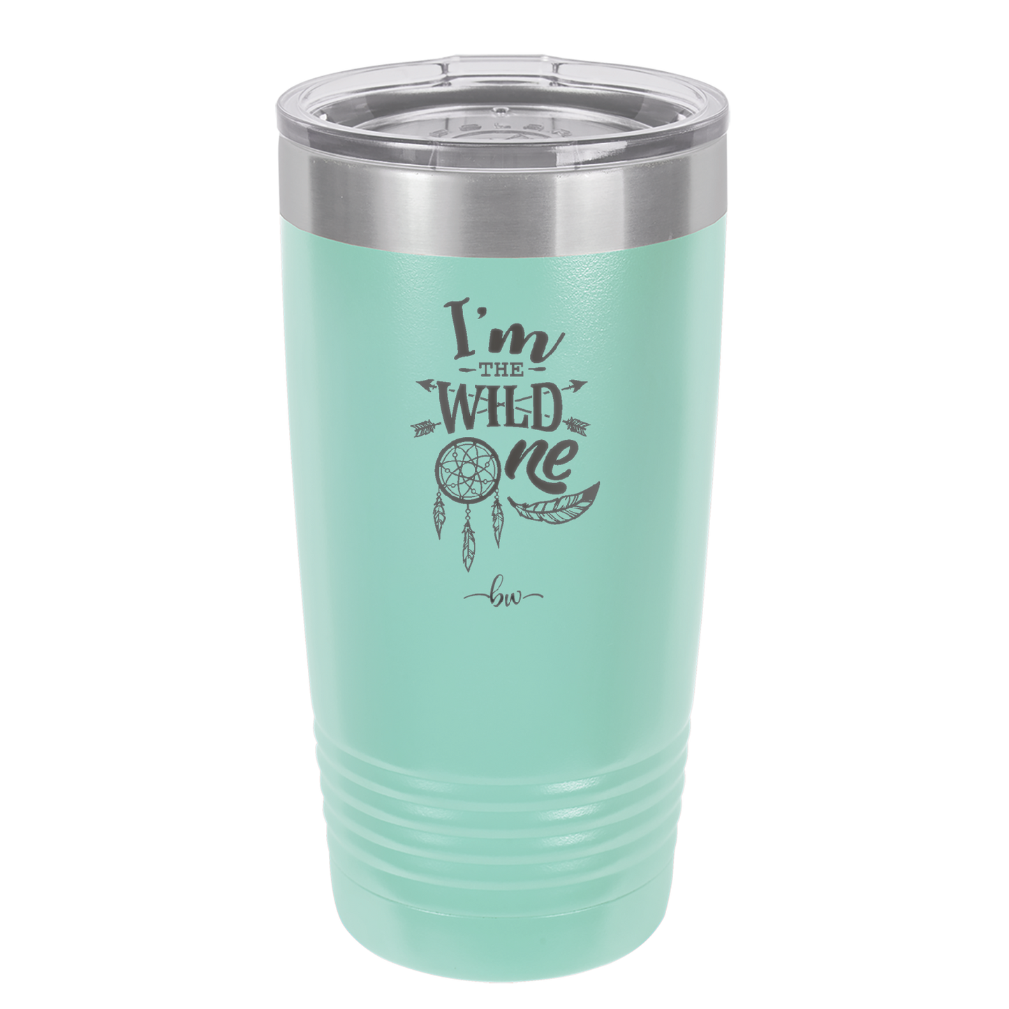 I'm the Wild One - Laser Engraved Stainless Steel Drinkware - 1365 -
