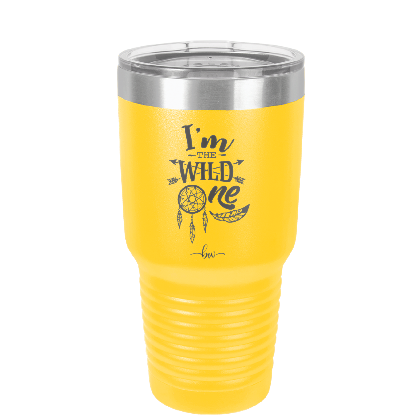 I'm the Wild One - Laser Engraved Stainless Steel Drinkware - 1365 -