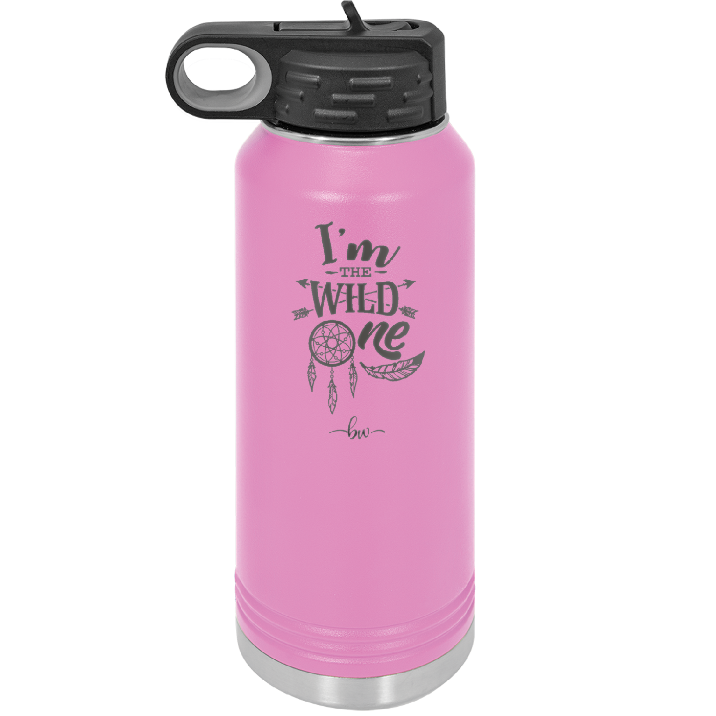 I'm the Wild One - Laser Engraved Stainless Steel Drinkware - 1365 -
