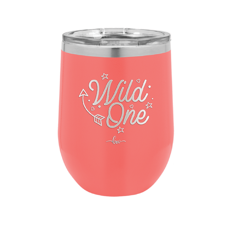 Wild One - Laser Engraved Stainless Steel Drinkware - 1366 -