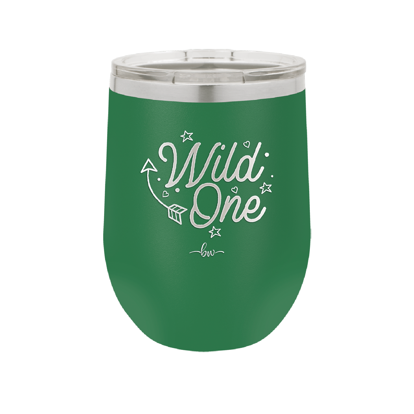 Wild One - Laser Engraved Stainless Steel Drinkware - 1366 -