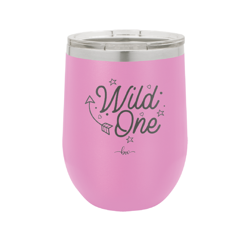 Wild One - Laser Engraved Stainless Steel Drinkware - 1366 -