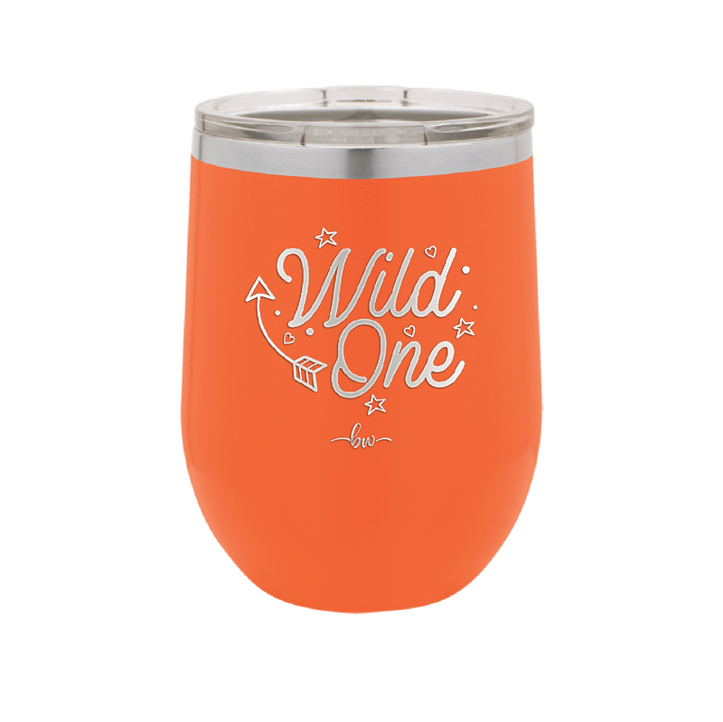 Wild One - Laser Engraved Stainless Steel Drinkware - 1366 -