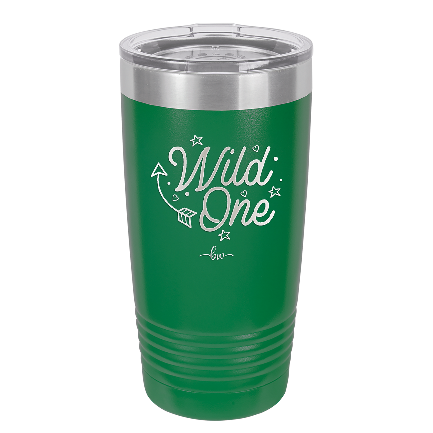Wild One - Laser Engraved Stainless Steel Drinkware - 1366 -