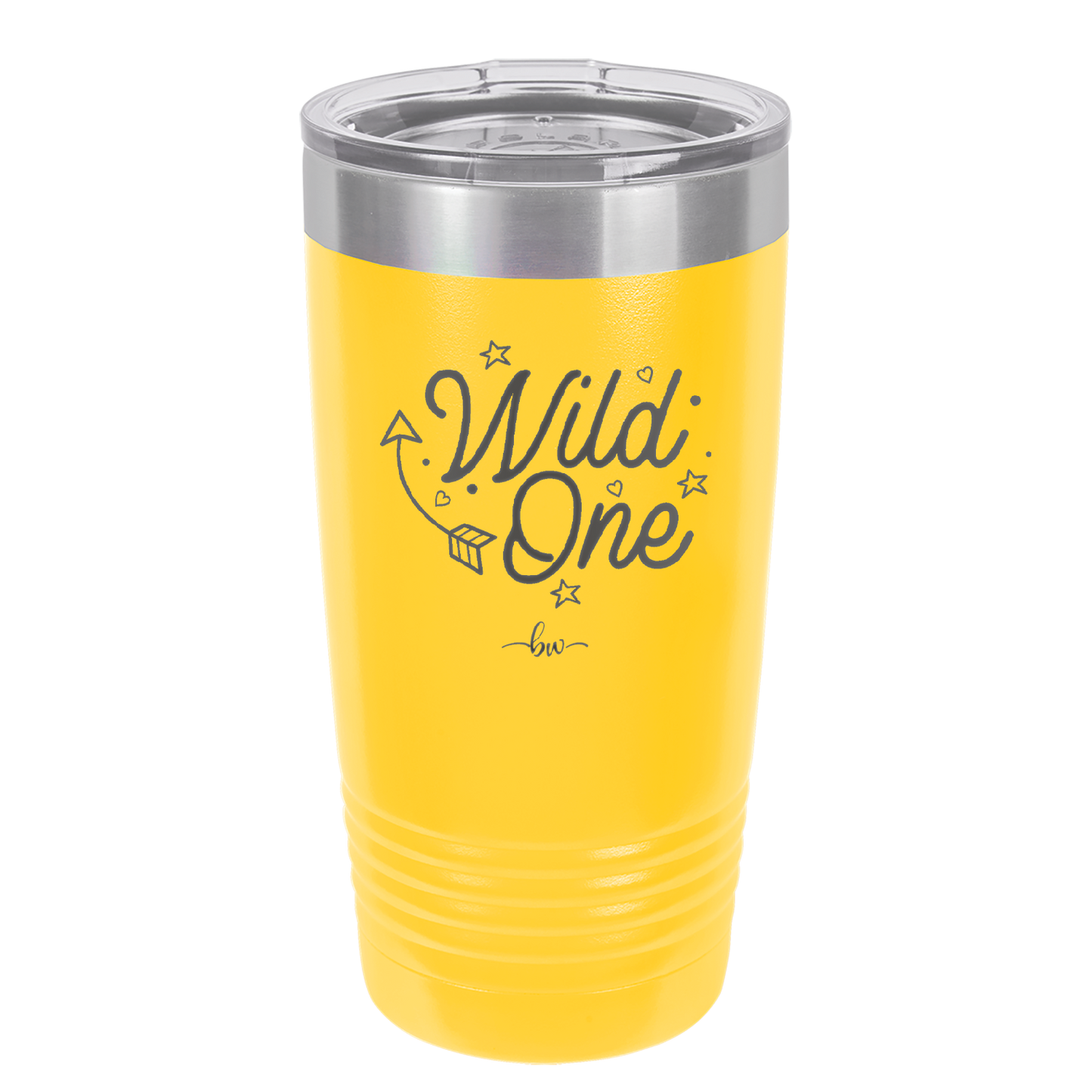 Wild One - Laser Engraved Stainless Steel Drinkware - 1366 -