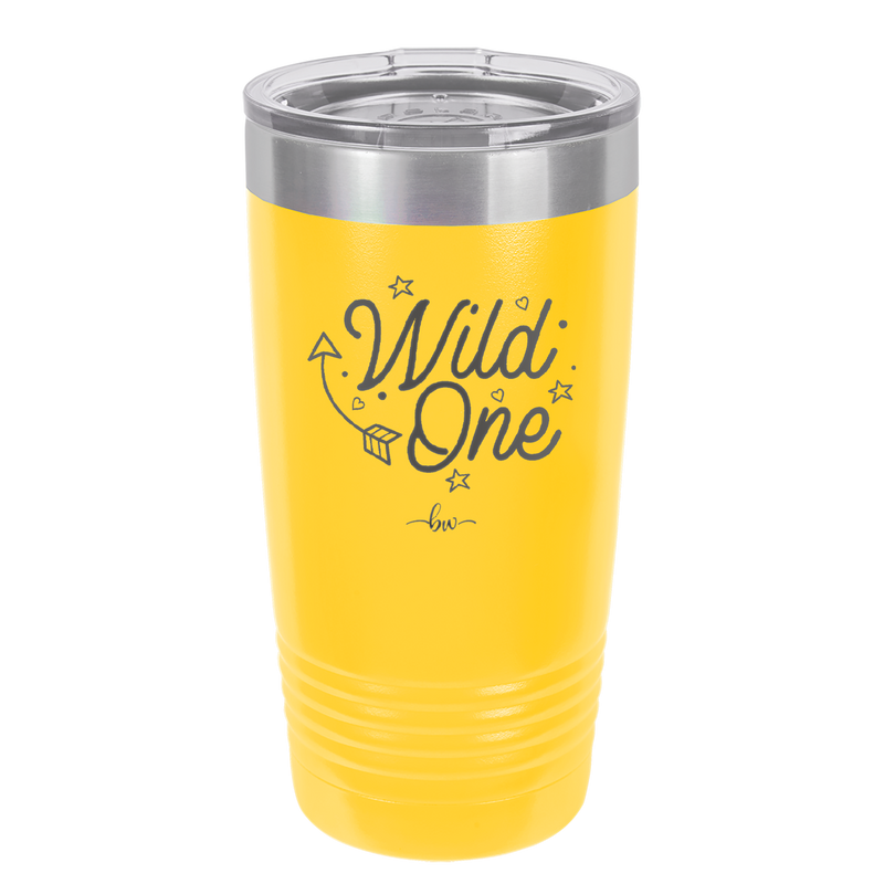 Wild One - Laser Engraved Stainless Steel Drinkware - 1366 -