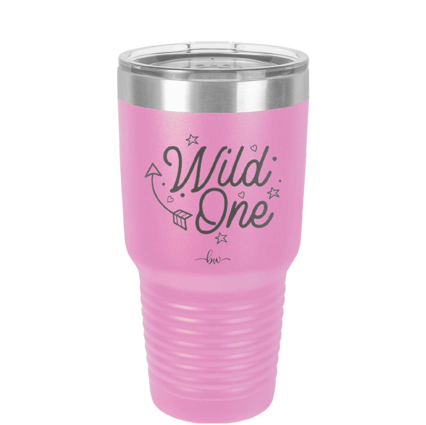 Wild One - Laser Engraved Stainless Steel Drinkware - 1366 -