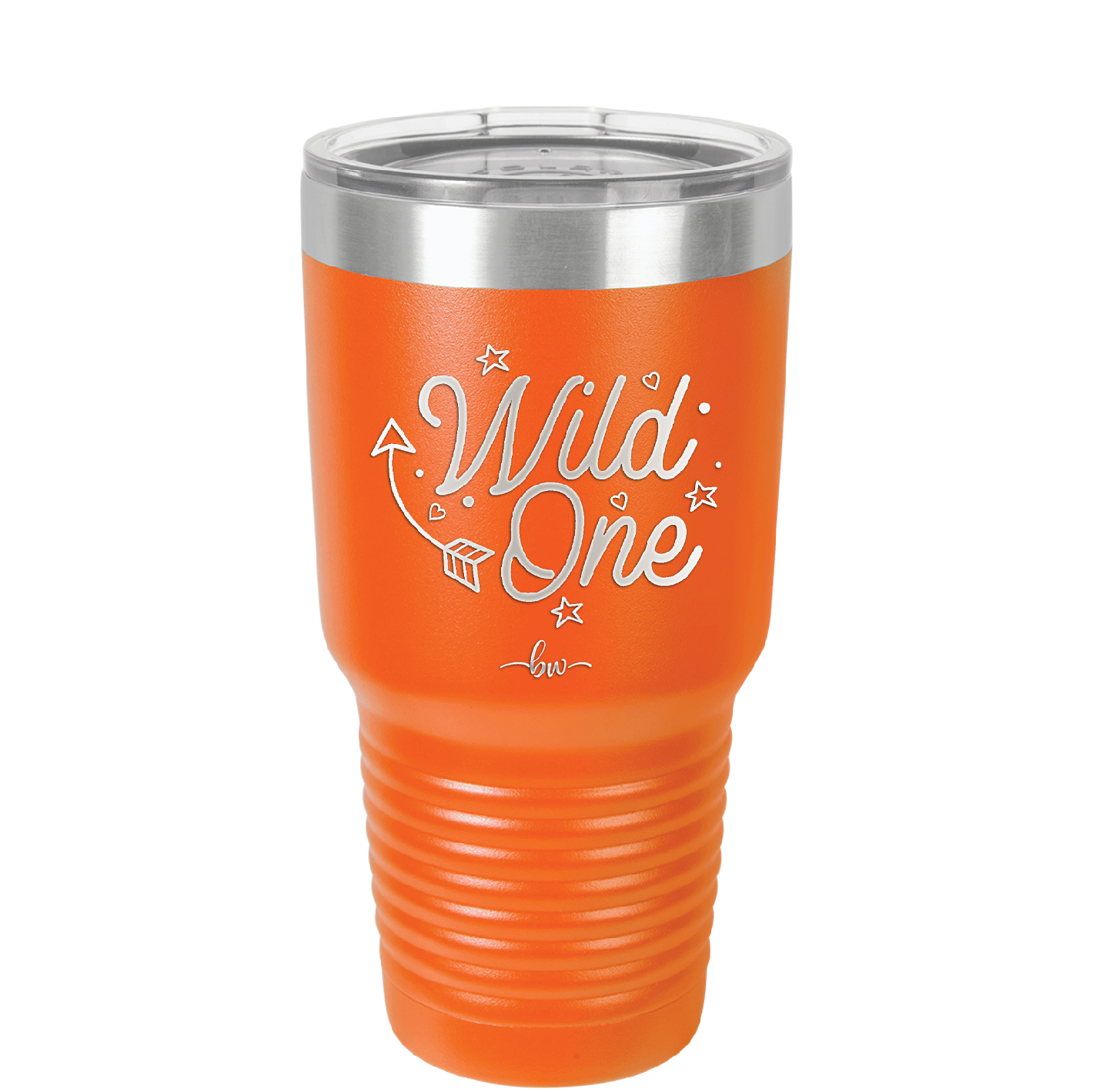 Wild One - Laser Engraved Stainless Steel Drinkware - 1366 -