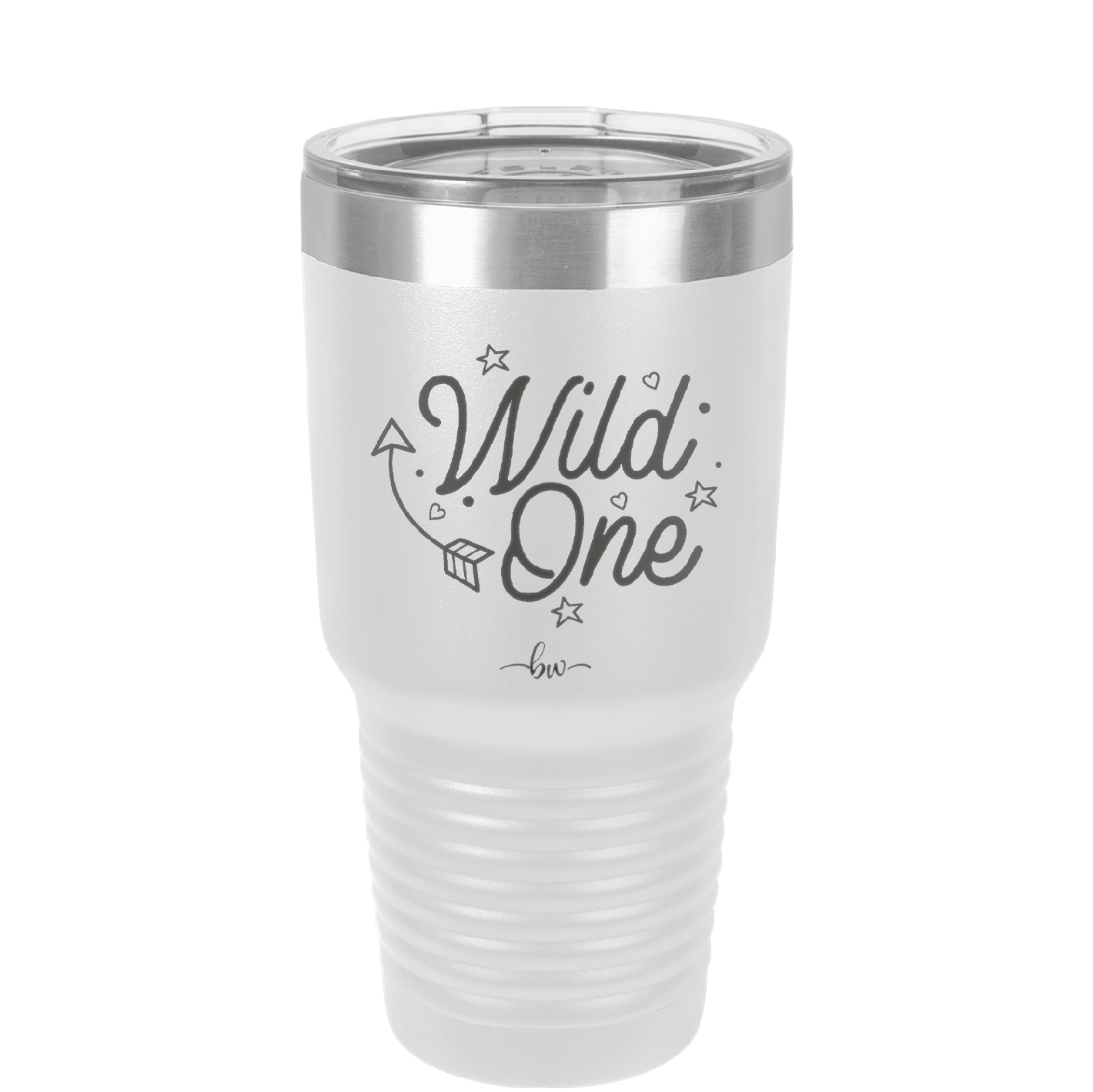 Wild One - Laser Engraved Stainless Steel Drinkware - 1366 -