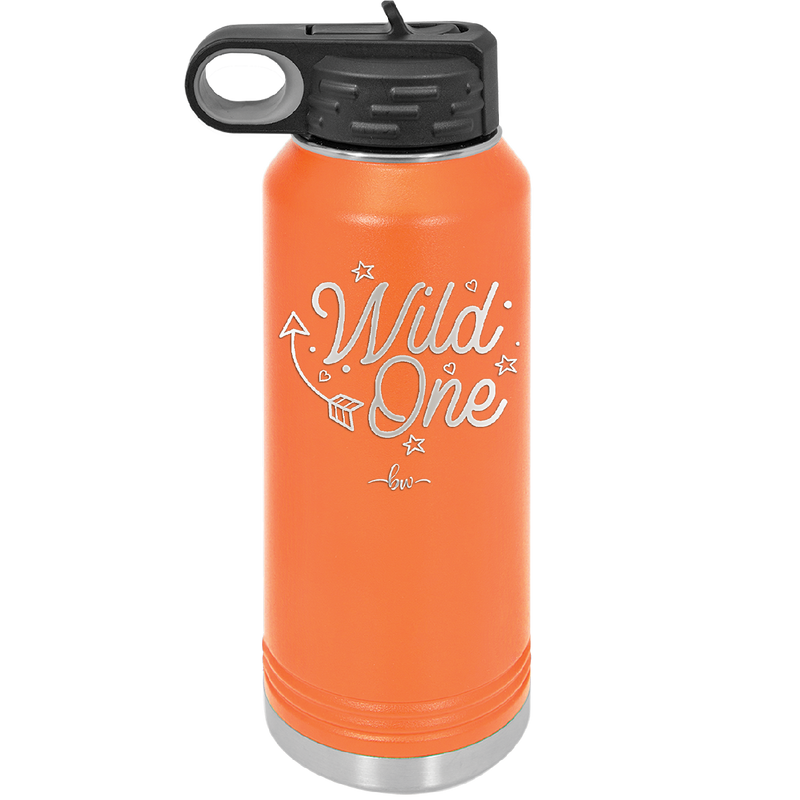 Wild One - Laser Engraved Stainless Steel Drinkware - 1366 -