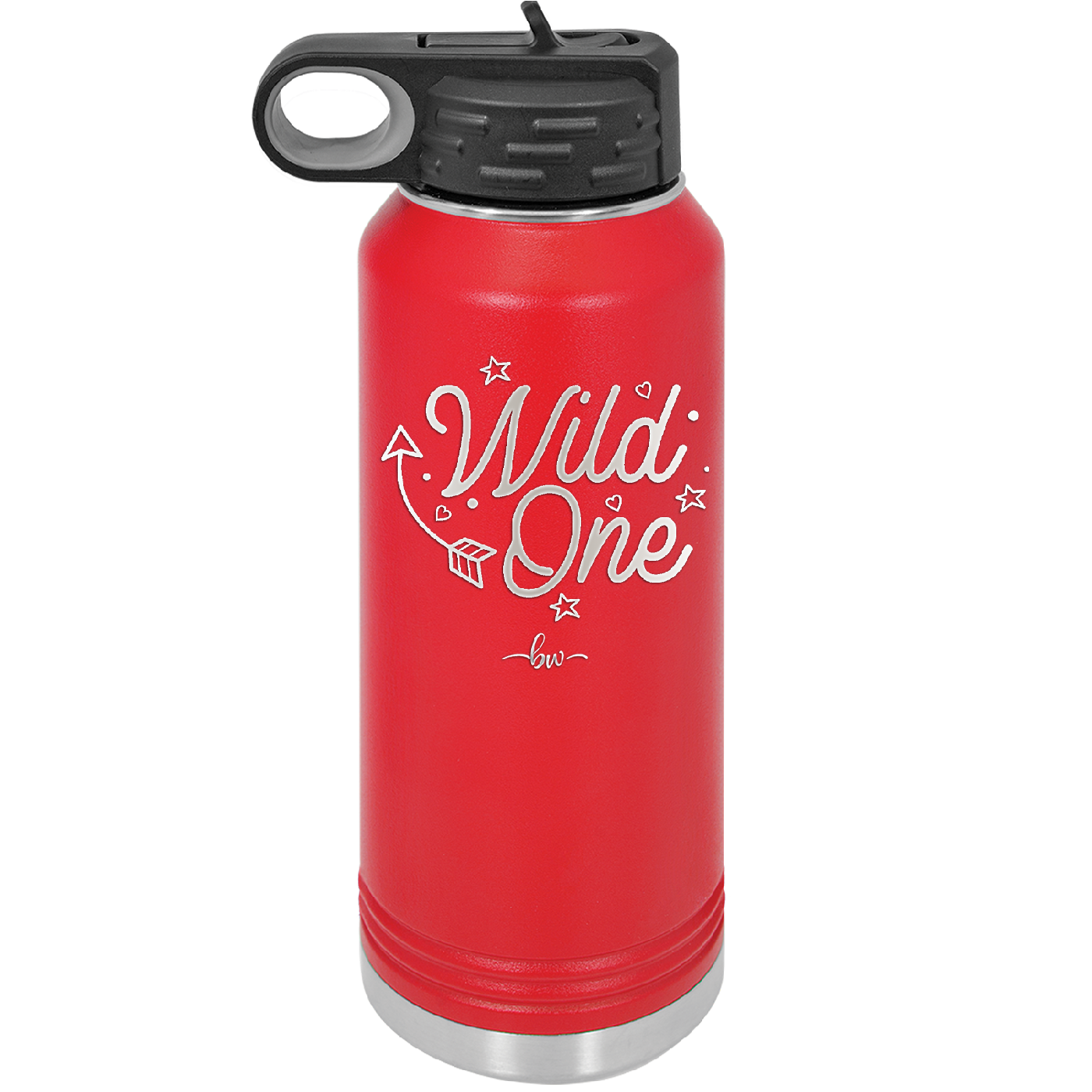 Wild One - Laser Engraved Stainless Steel Drinkware - 1366 -