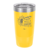 Sunshine Mixed with a Little Hurricane - Laser Engraved Stainless Steel Drinkware - 1370 -
