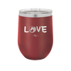 Love Horse Head - Laser Engraved Stainless Steel Drinkware - 1374 -