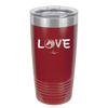 Love Horse Head - Laser Engraved Stainless Steel Drinkware - 1374 -