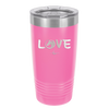 Love Horse Head - Laser Engraved Stainless Steel Drinkware - 1374 -