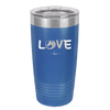 Love Horse Head - Laser Engraved Stainless Steel Drinkware - 1374 -