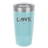 Love Horse Head - Laser Engraved Stainless Steel Drinkware - 1374 -