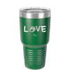 Love Horse Head - Laser Engraved Stainless Steel Drinkware - 1374 -