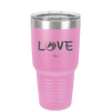 Love Horse Head - Laser Engraved Stainless Steel Drinkware - 1374 -