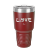 Love Horse Head - Laser Engraved Stainless Steel Drinkware - 1374 -