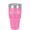 Love Horse Head - Laser Engraved Stainless Steel Drinkware - 1374 -