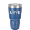Love Horse Head - Laser Engraved Stainless Steel Drinkware - 1374 -
