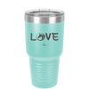 Love Horse Head - Laser Engraved Stainless Steel Drinkware - 1374 -