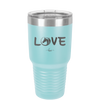 Love Horse Head - Laser Engraved Stainless Steel Drinkware - 1374 -