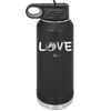 Love Horse Head - Laser Engraved Stainless Steel Drinkware - 1374 -