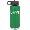 Love Horse Head - Laser Engraved Stainless Steel Drinkware - 1374 -