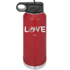 Love Horse Head - Laser Engraved Stainless Steel Drinkware - 1374 -