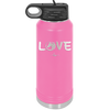 Love Horse Head - Laser Engraved Stainless Steel Drinkware - 1374 -