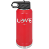 Love Horse Head - Laser Engraved Stainless Steel Drinkware - 1374 -
