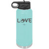 Love Horse Head - Laser Engraved Stainless Steel Drinkware - 1374 -