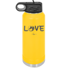 Love Horse Head - Laser Engraved Stainless Steel Drinkware - 1374 -
