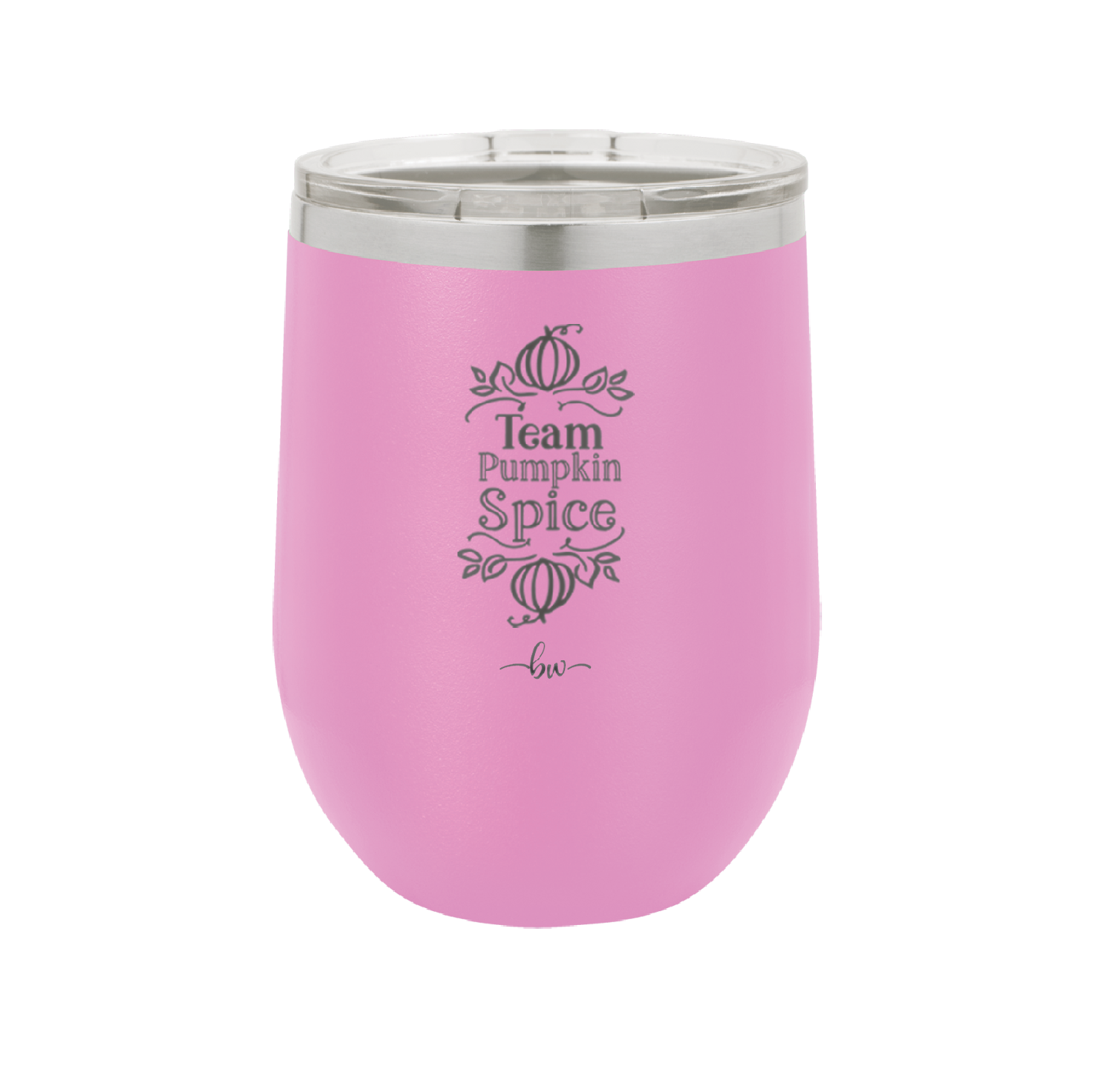 Team Pumpkin Spice - Laser Engraved Stainless Steel Drinkware - 1377 -