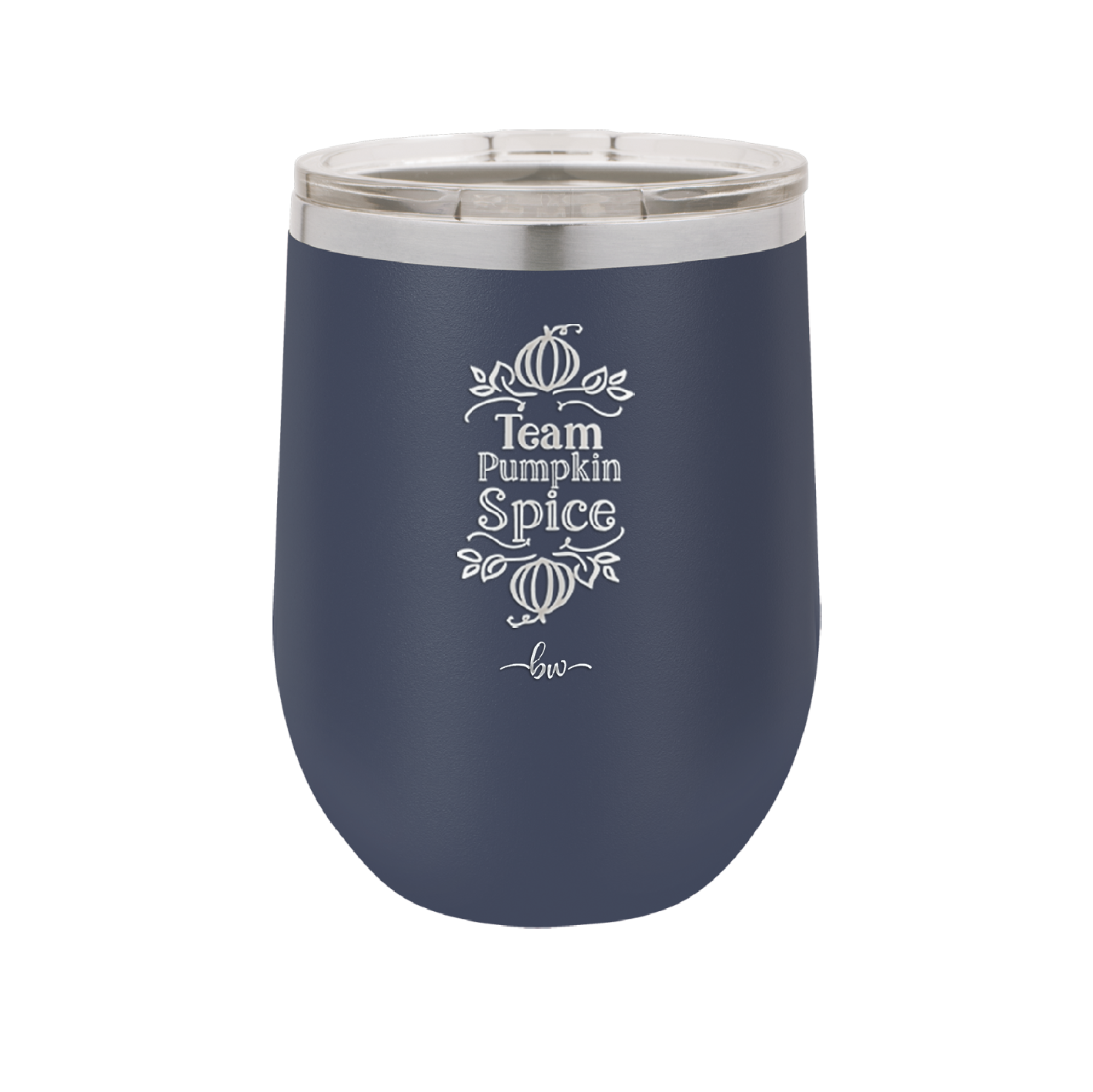 Team Pumpkin Spice - Laser Engraved Stainless Steel Drinkware - 1377 -