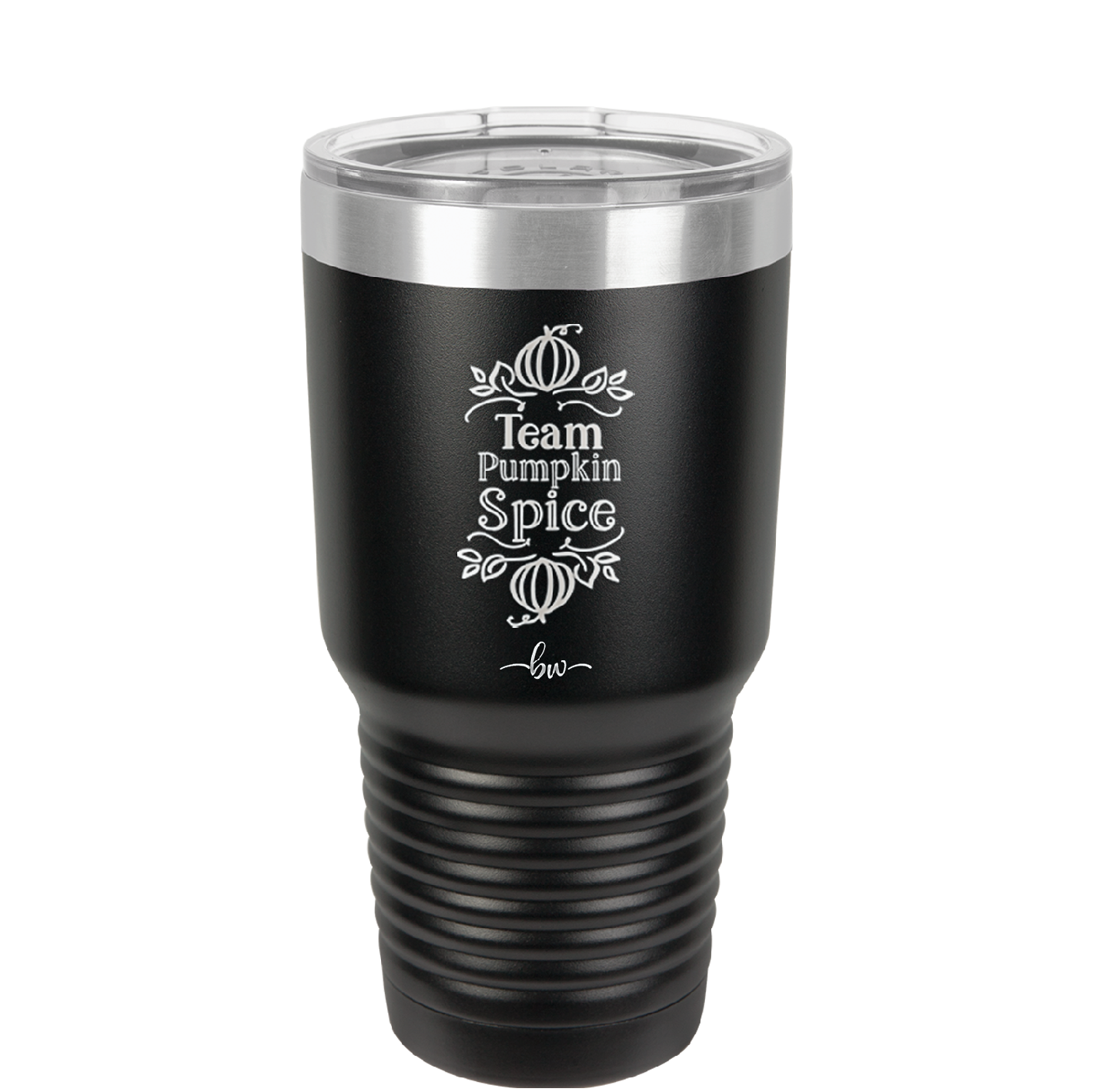 Team Pumpkin Spice - Laser Engraved Stainless Steel Drinkware - 1377 -