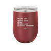 To Do List Ride Horse Nap Drink Wine Repeat - Laser Engraved Stainless Steel Drinkware - 1383 -