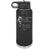 I've Spent Most of My Life Riding Horses The Rest I've Just Wasted - Laser Engraved Stainless Steel Drinkware - 1384 -